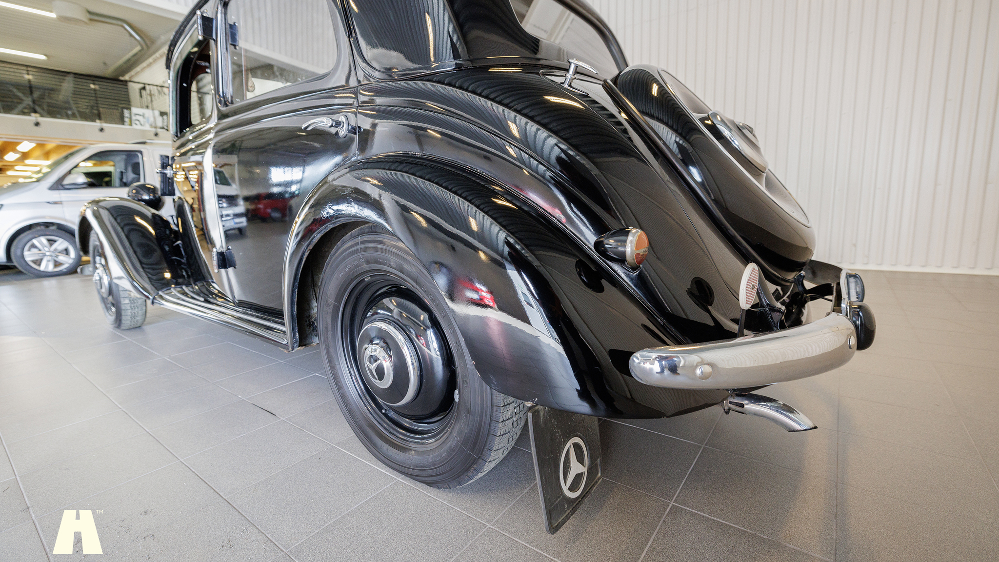 Exteriörbild på 1950 Mercedes Benz 170 va (94)