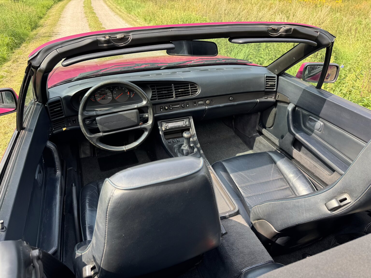 Interior image of 1990 Porsche 944 S2 Convertible