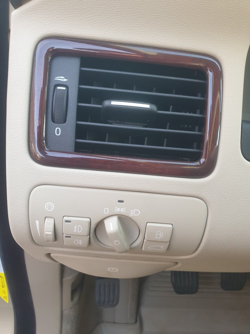 Interiörbild 2008 Volvo S80 2.5T