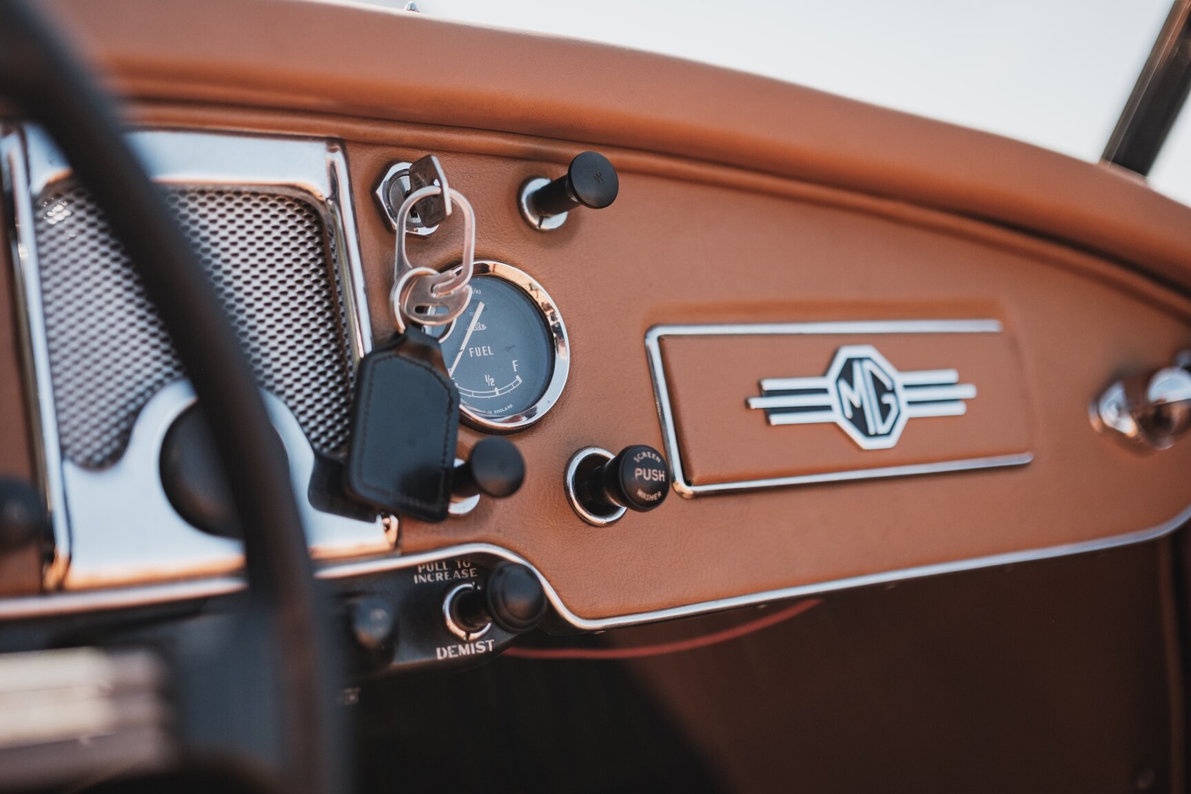 Interior image of 1961 MG MGA 1600 mk2