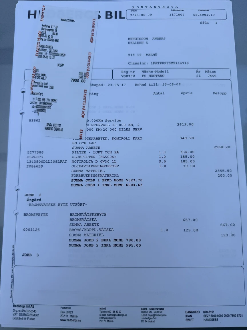Documentation for 2021 Ford Mustang GT Cabriolet (10)