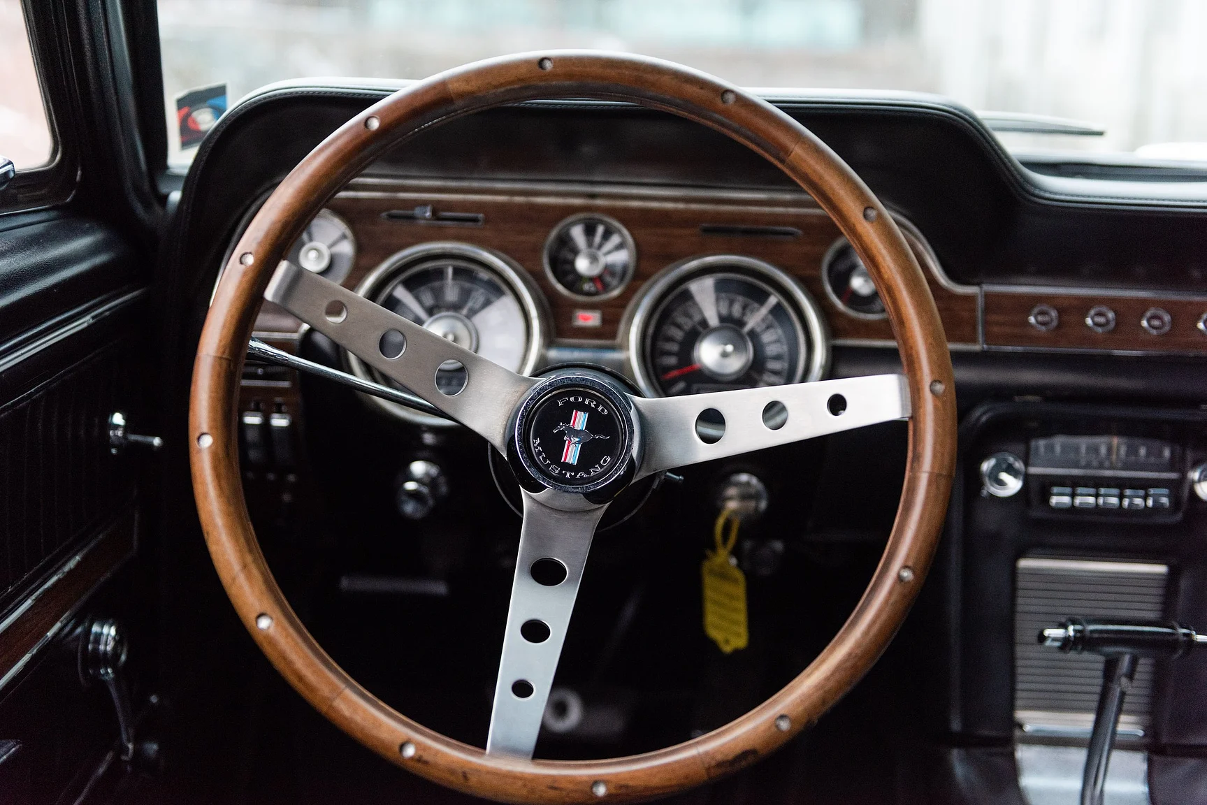 Interiörbild 1968 Ford Mustang GTA S-Code (4)