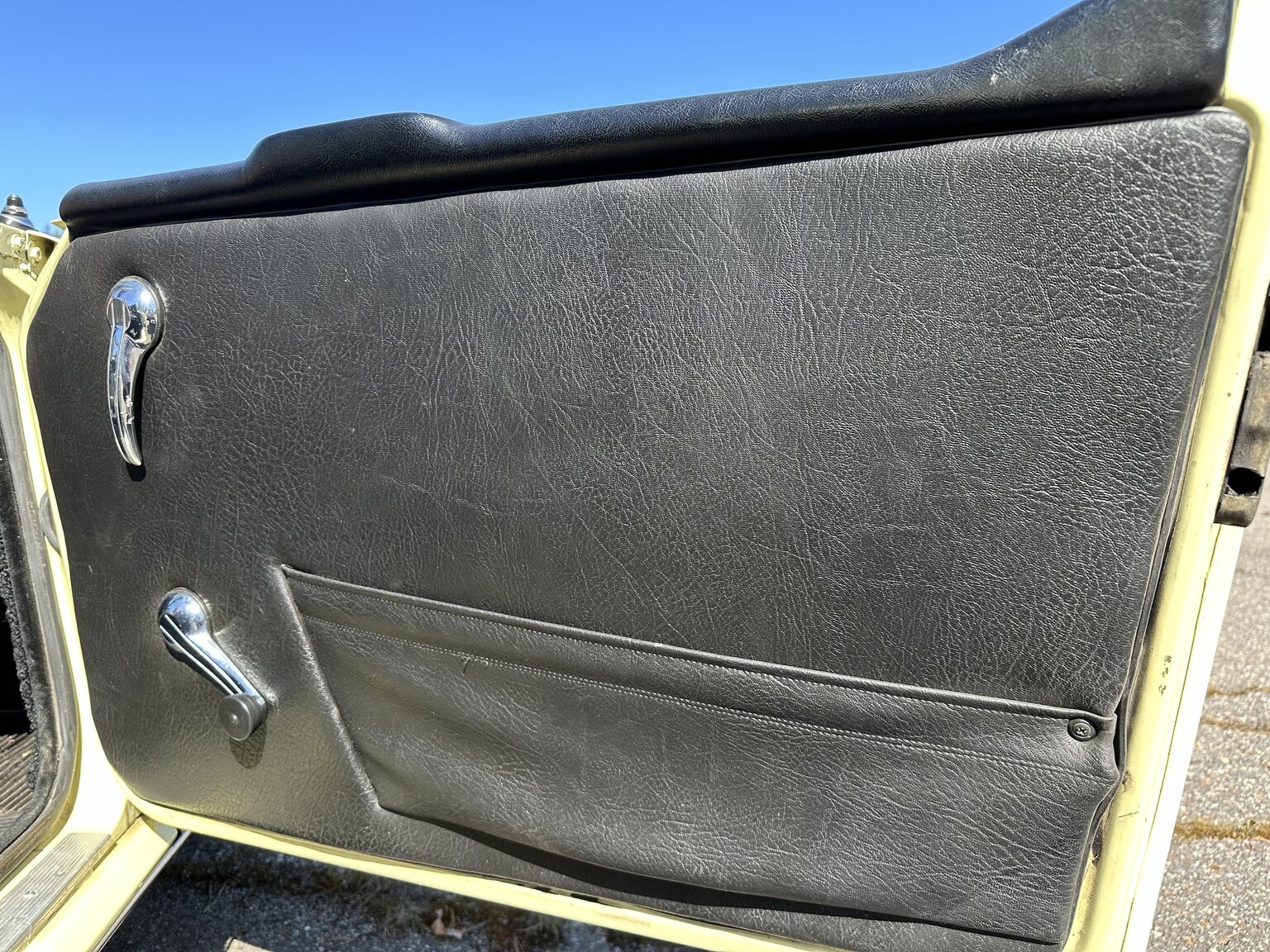 Interiörbild 1971 Triumph TR6