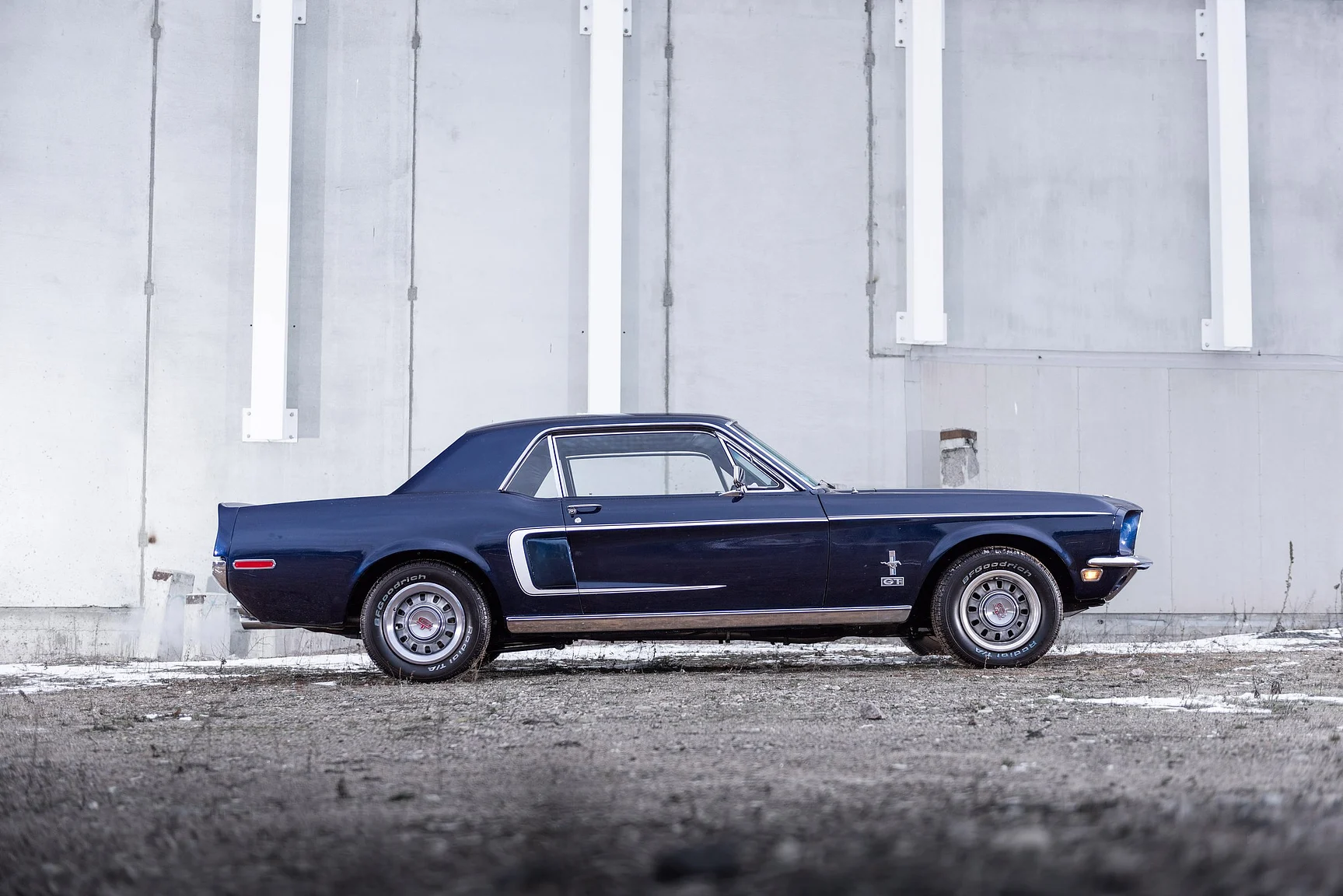 Exteriörbild på 1968 Ford Mustang GTA S-Code (16)