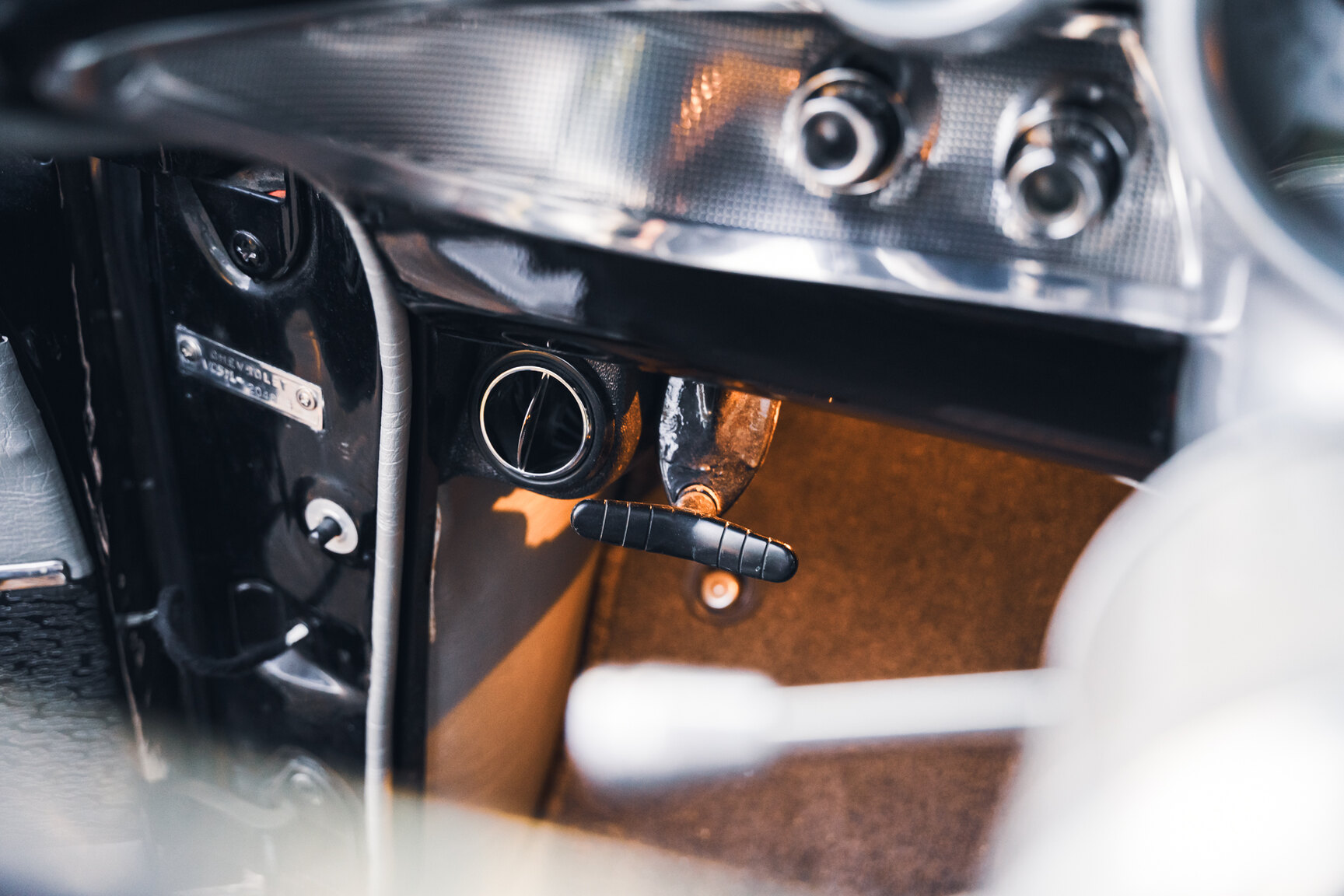 Interiörbild 1957 Chevrolet Bel Air Sport Coupé (29)