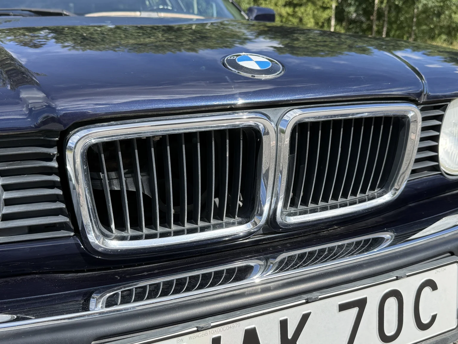 Exterior image of 1990 BMW 750i (17)