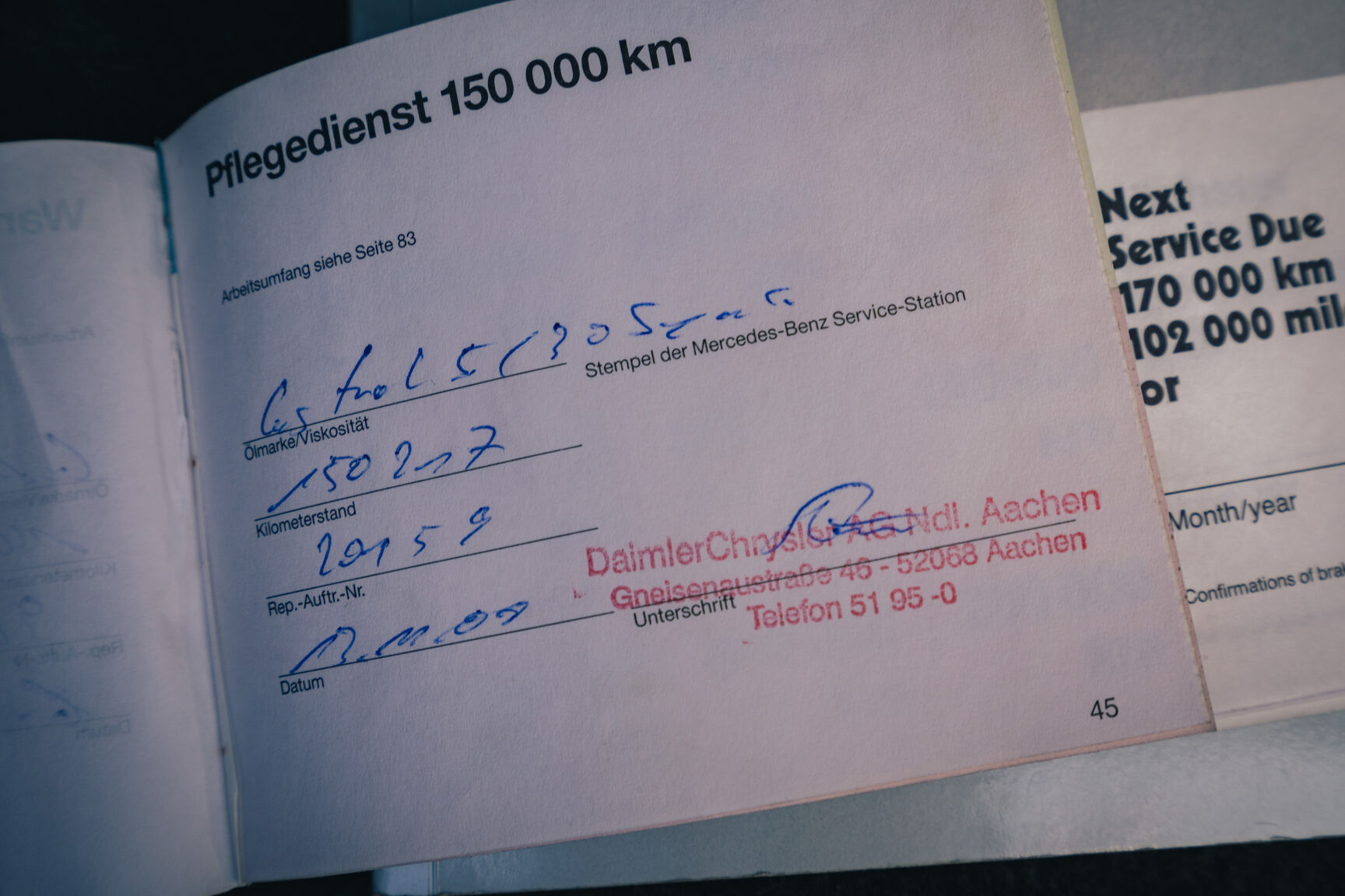 Dokumentation, 1992 Mercedes-Benz 500 SE (18)