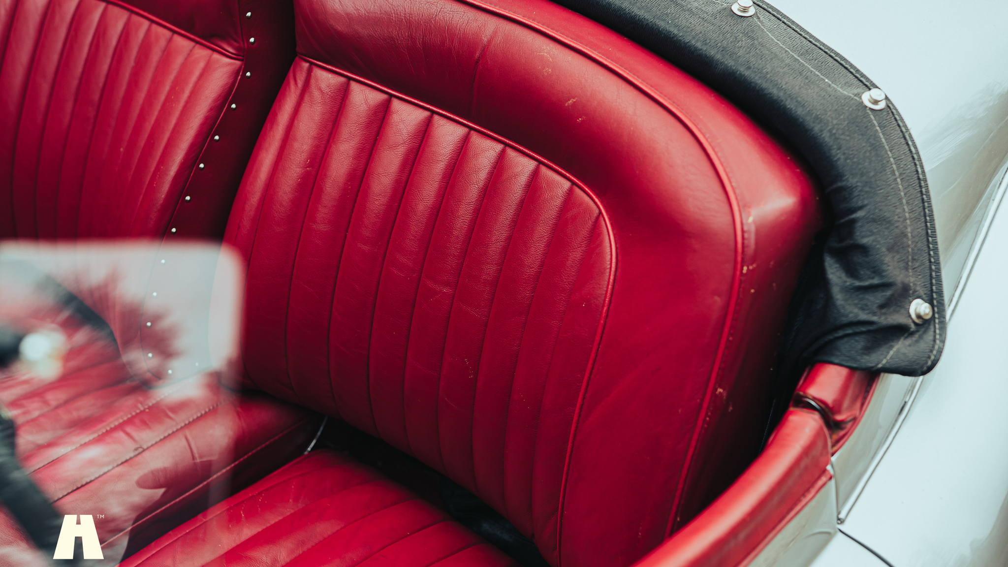 Innenraumfoto von 1951 Jaguar XK120