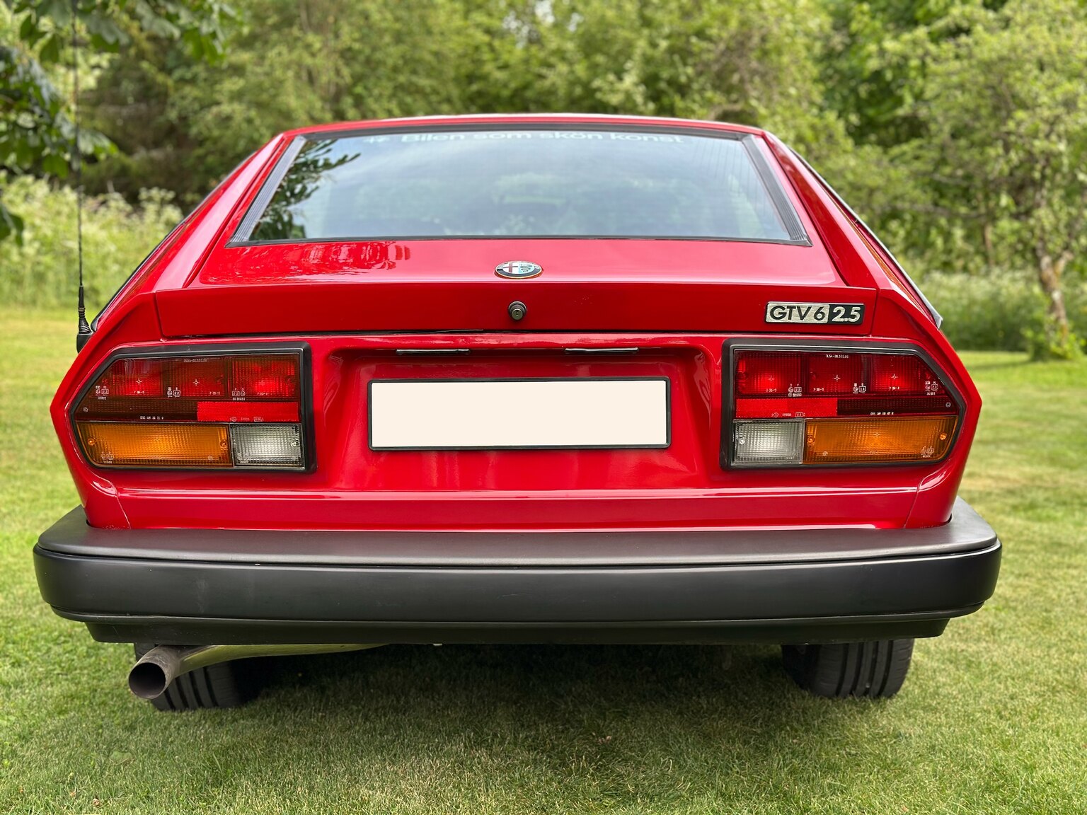 Exteriörbild på 1984 Alfa Romeo GTV 6 2.5