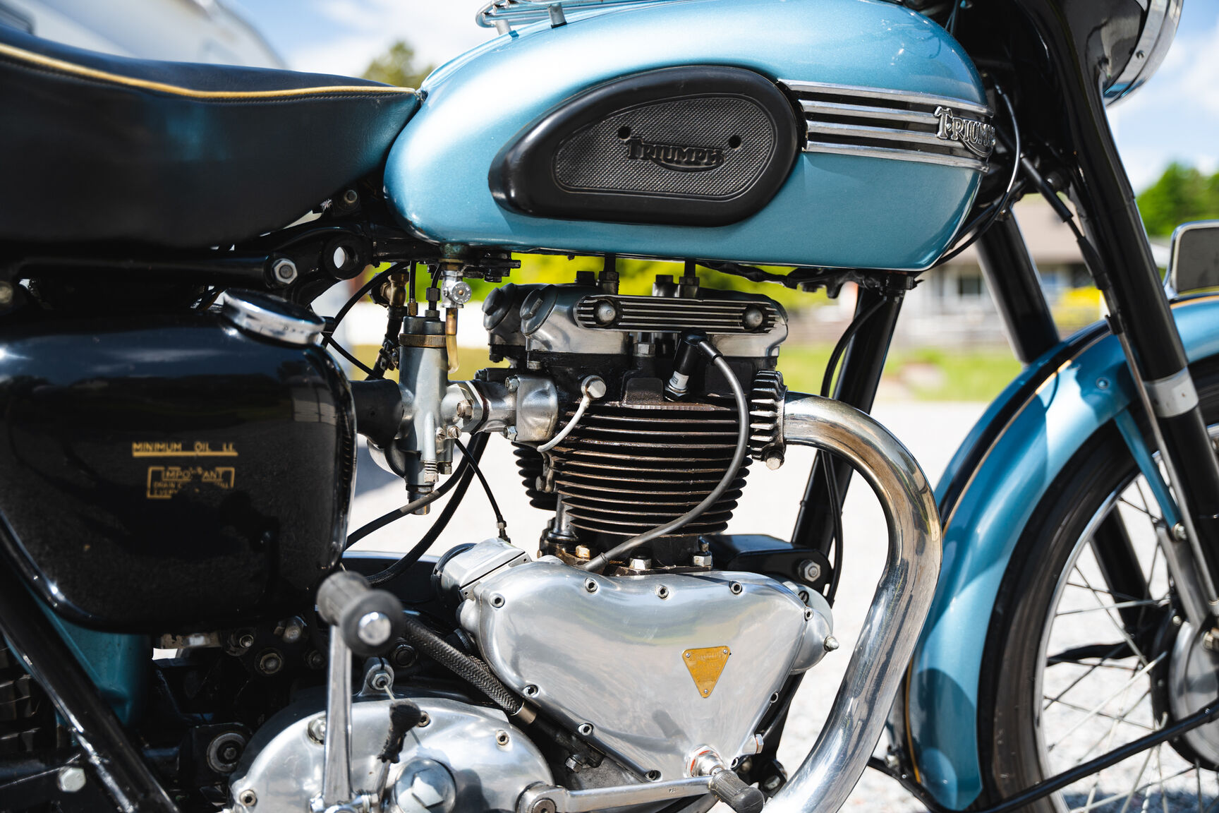 1956 Triumph Thunderbird (19), Mekanik