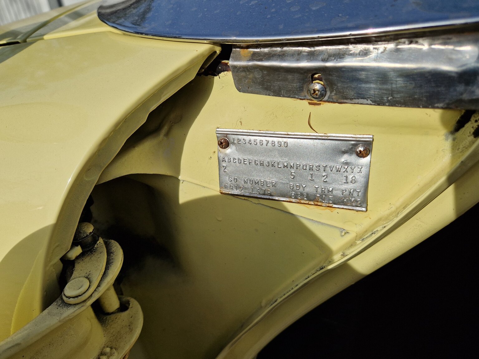 Interiörbild 1961 Chrysler Windsor Coupé