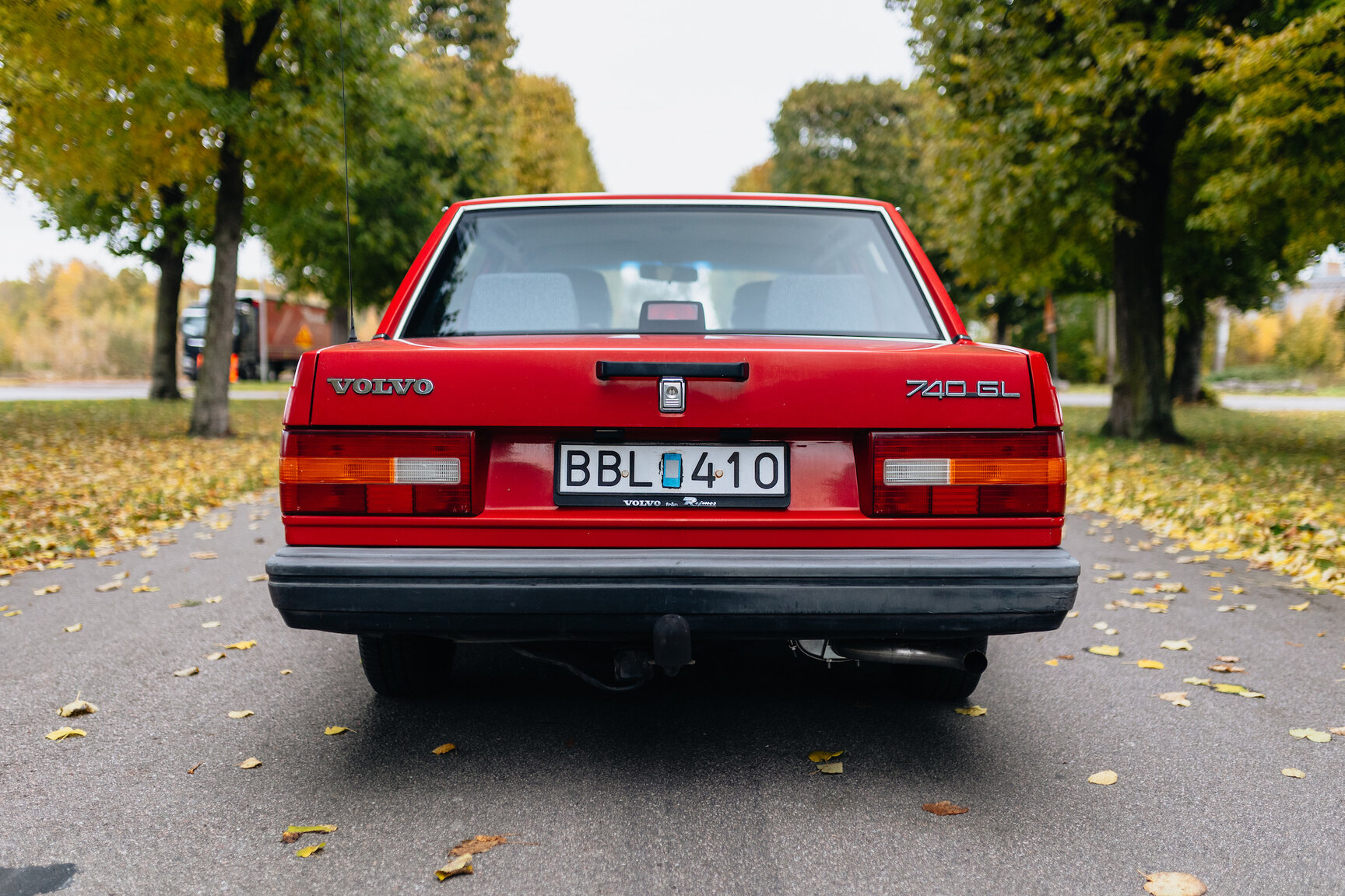Exterior image of 1990 Volvo 740 GL 2.3