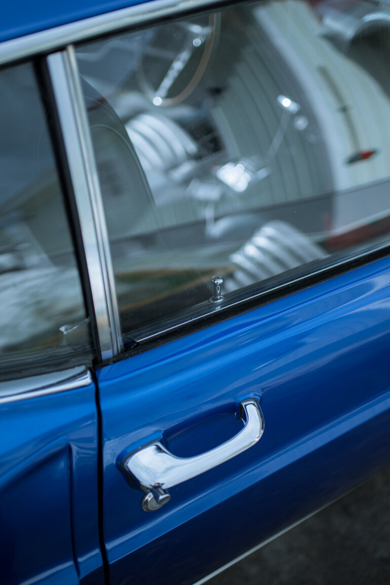 Exteriörbild på 1969 Ford Mustang Mach 1