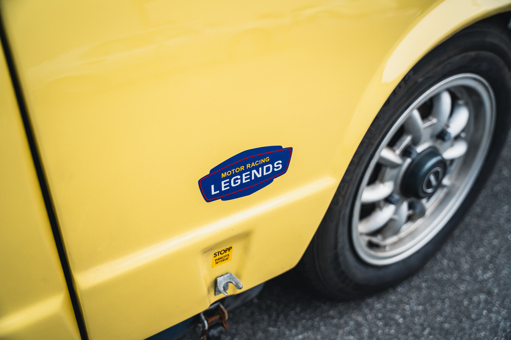 Exteriörbild på 1969 Saab Sonett II
