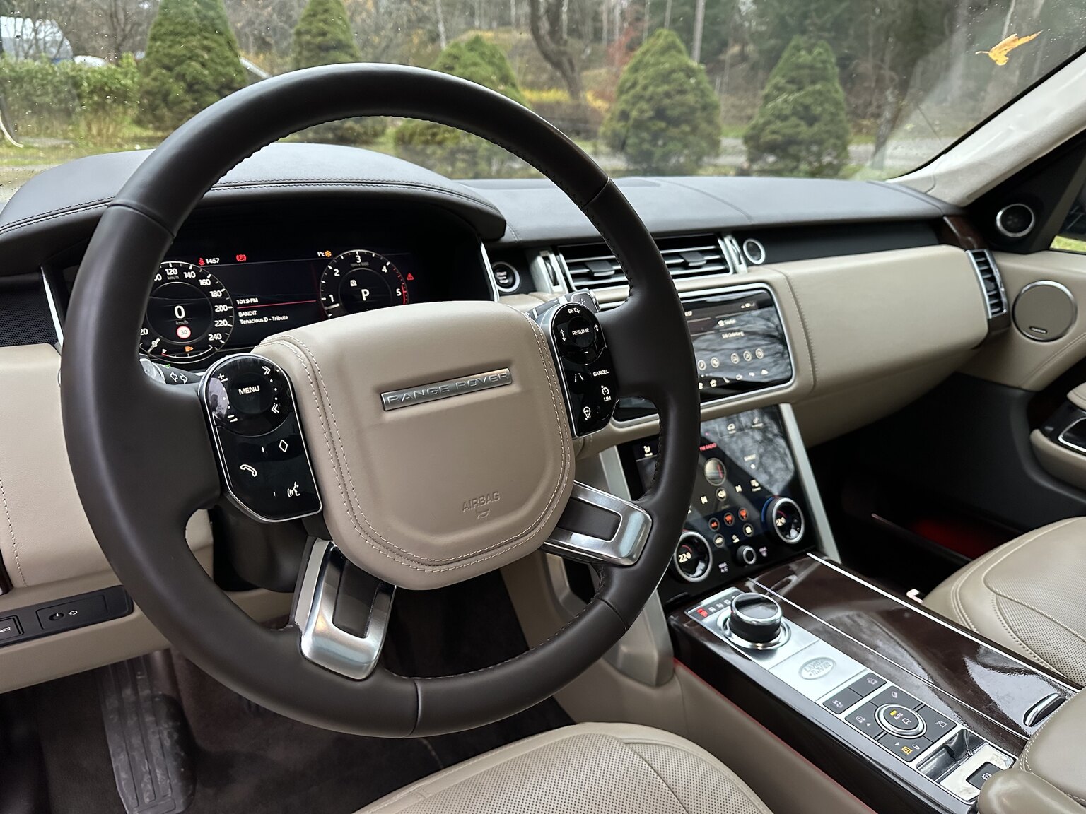 Interiörbild 2019 Range Rover Vouge Autobiography SDV8