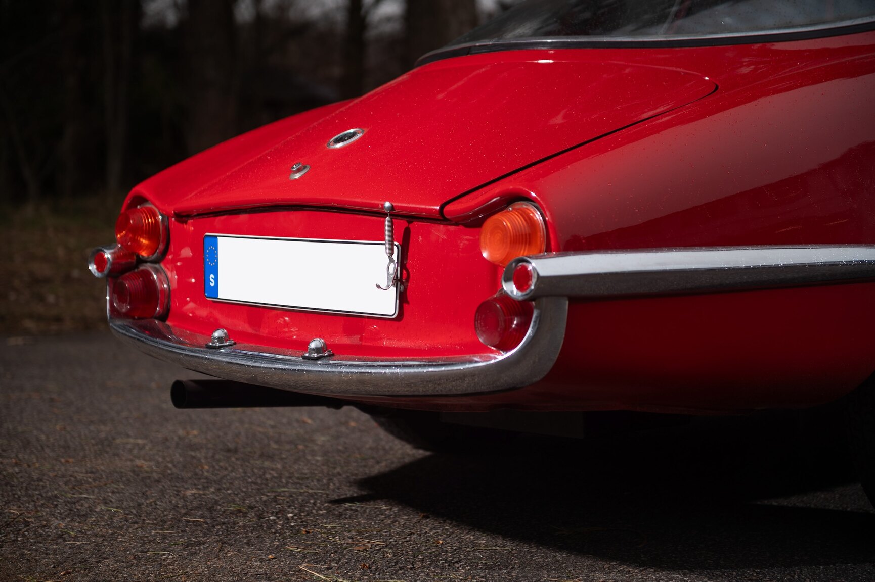Exteriörbild på 1962 Alfa Romeo Giulietta 1300 SS
