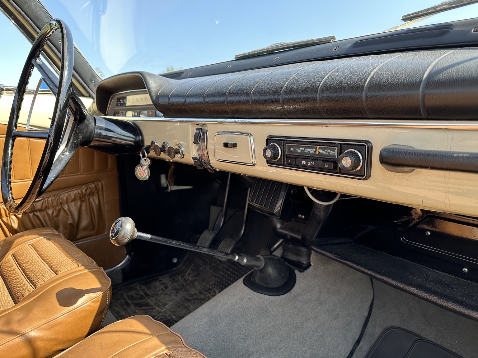 Innenraumfoto von 1968 Volvo Amazon 121