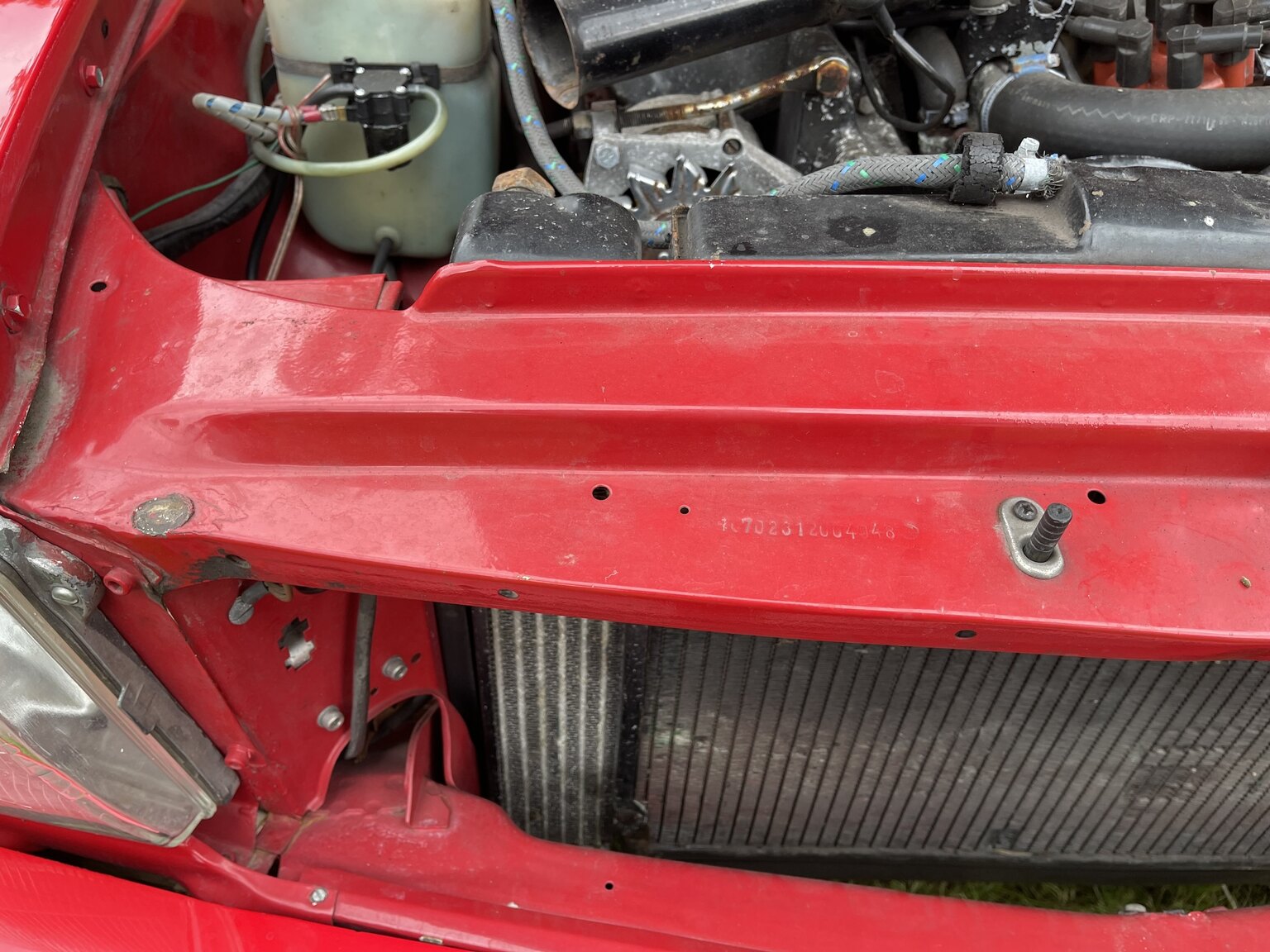 Image of 1973 Mercedes 350 SLC mechanics