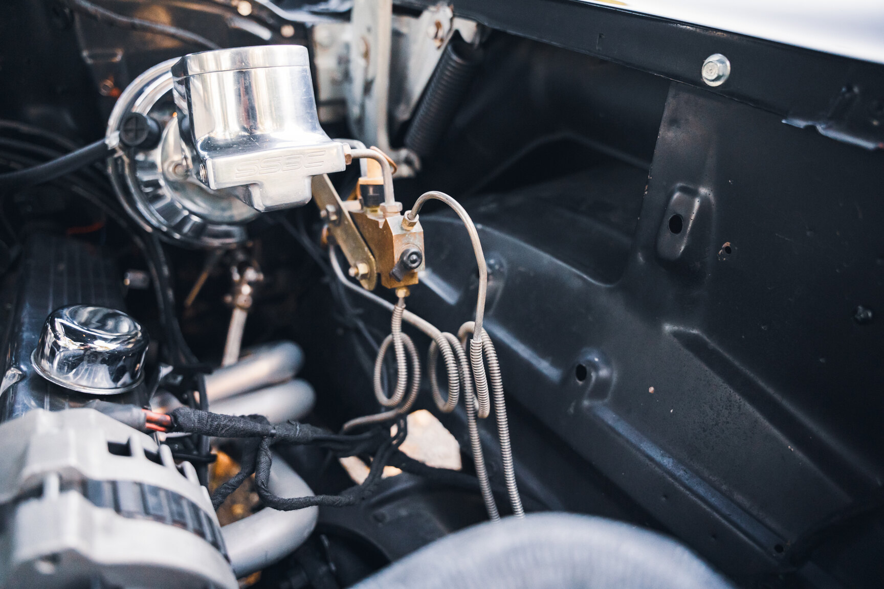 Image of 1957 Chevrolet Bel Air Sport Coupé (19) mechanics