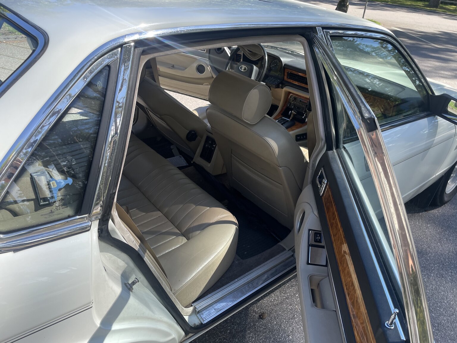 Interiörbild 1988 Jaguar XJ6 Sovereign