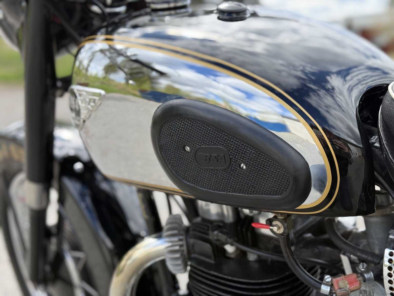 Exterior image of 1956 BSA 650 Golden Flash