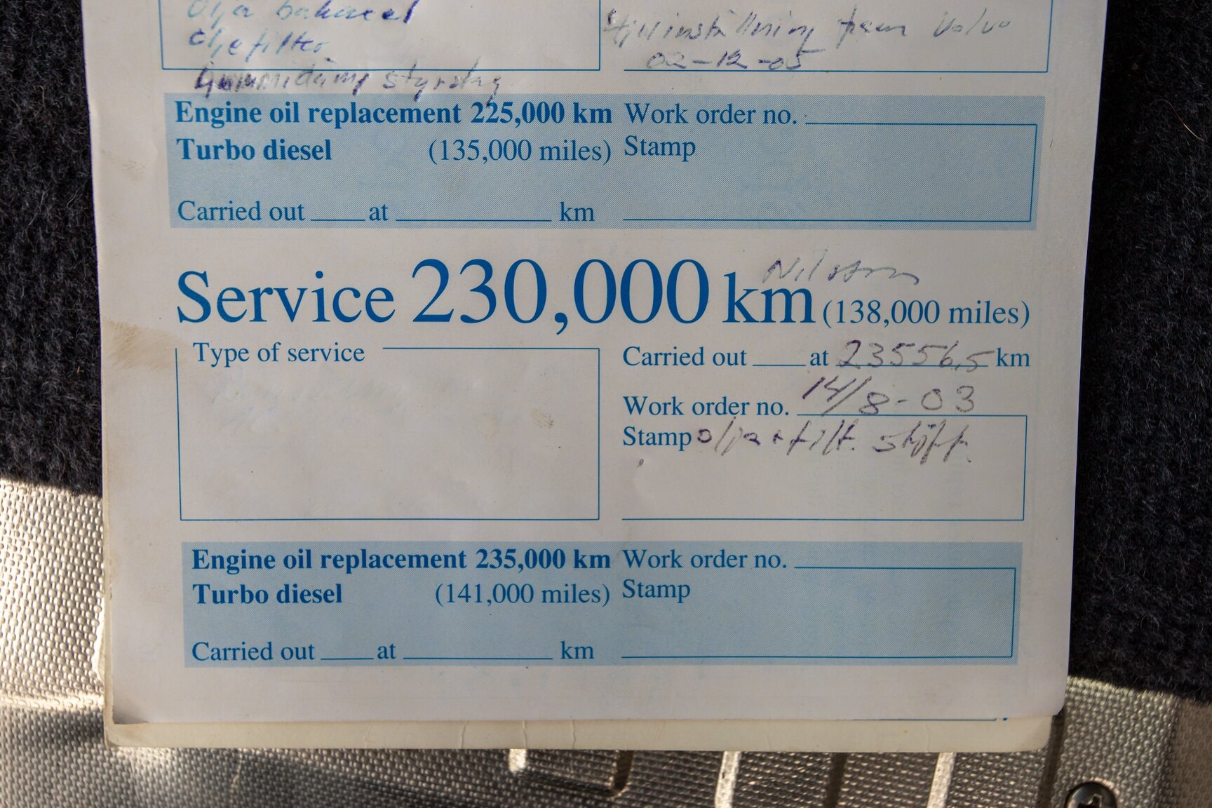 Documentation for 1990 Volvo 745 Turbo (24)