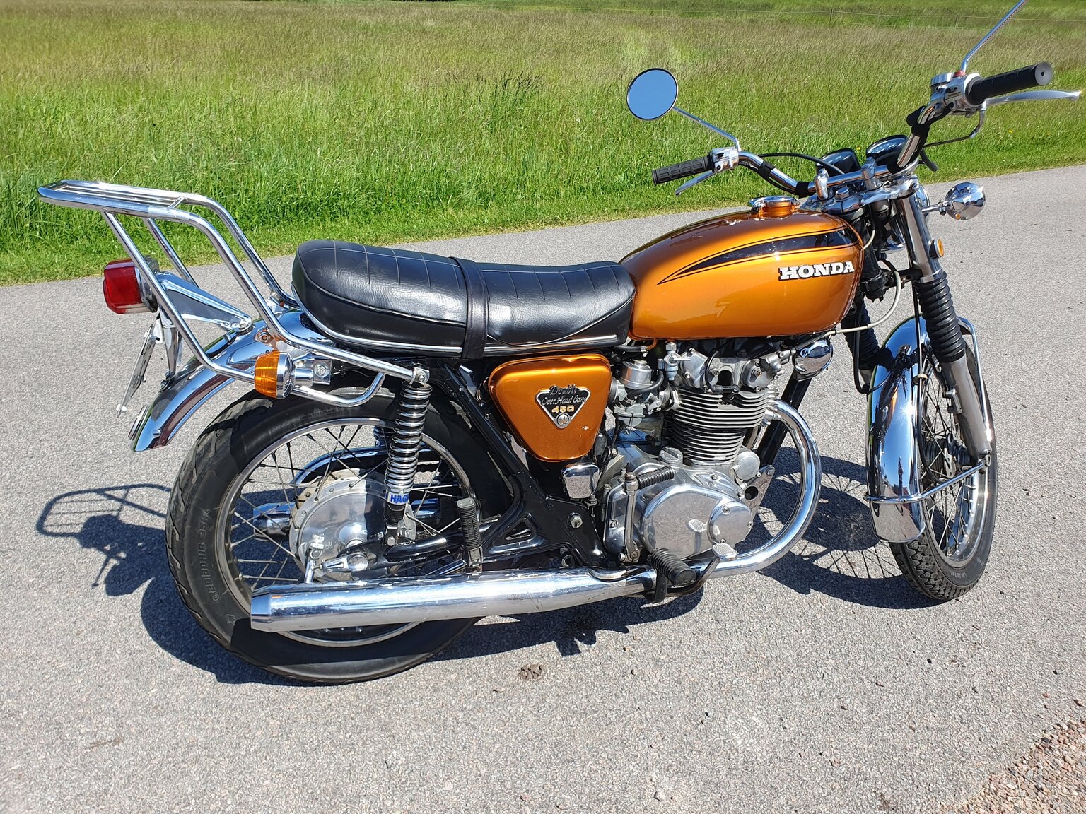 Exterior image of 1971 Honda CB 450 DOHC K3