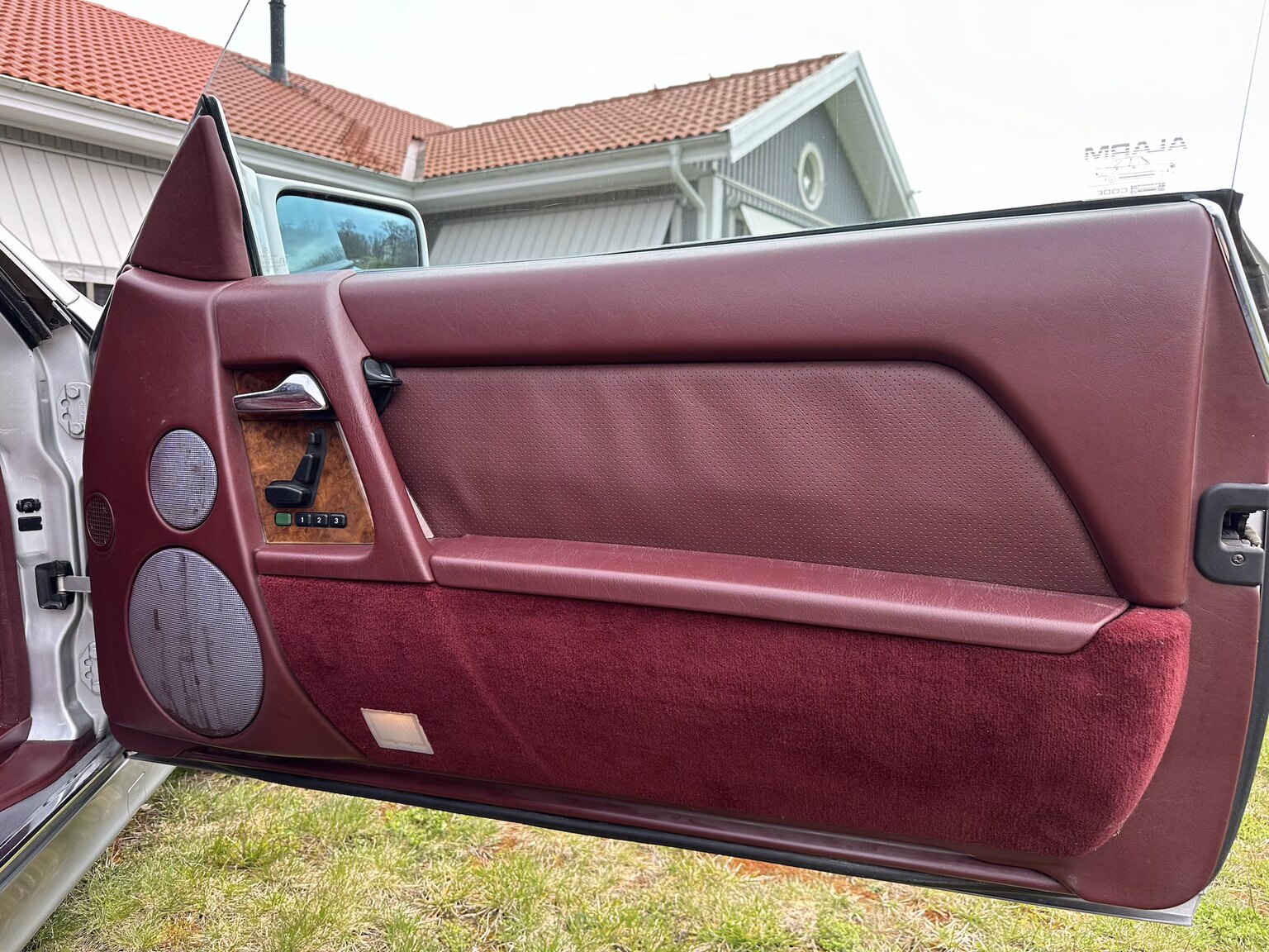 Interiörbild 1992 Mercedes-Benz SL 500