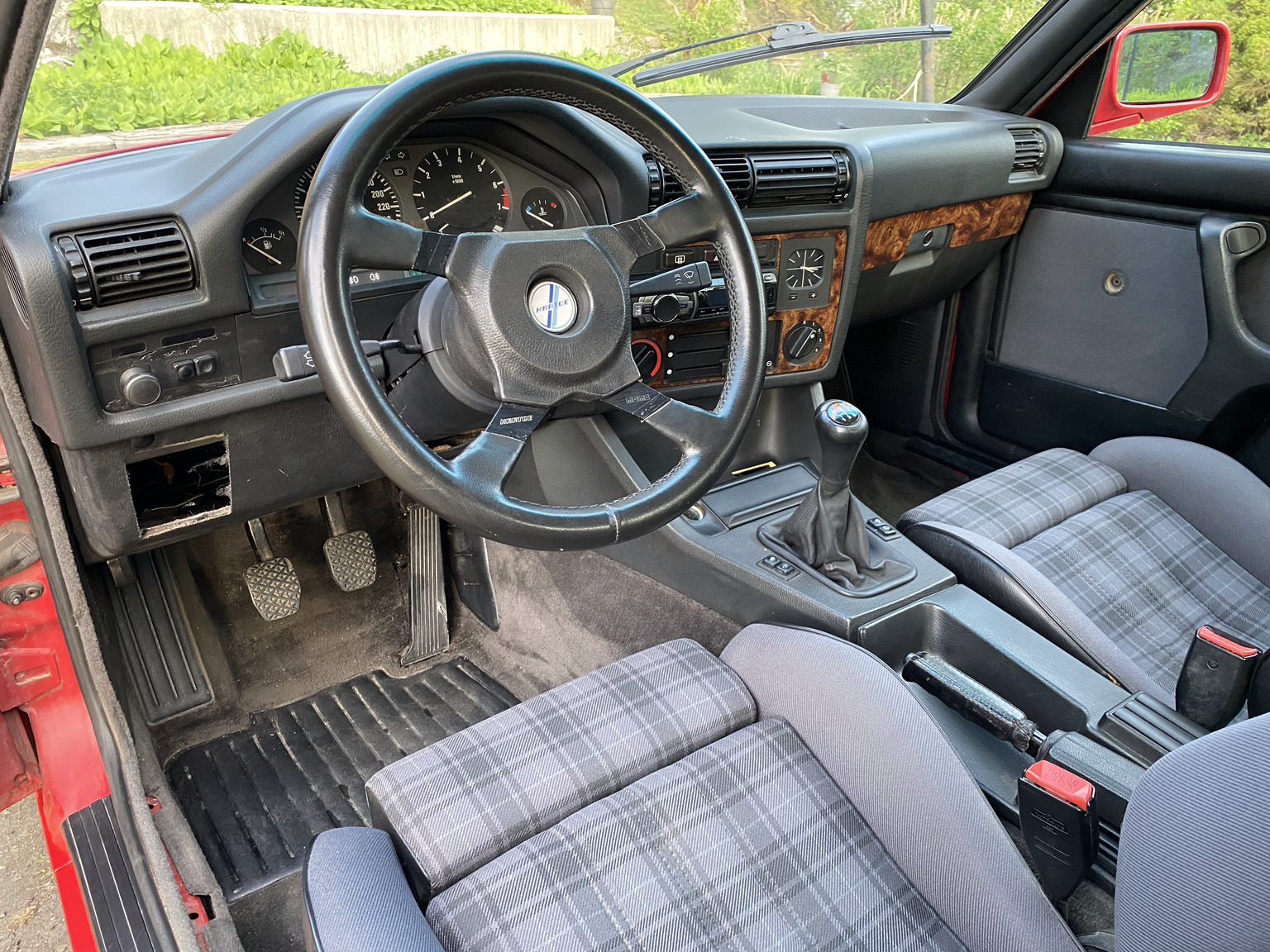 Interior image of 1986 BMW E30 H35 Hartge