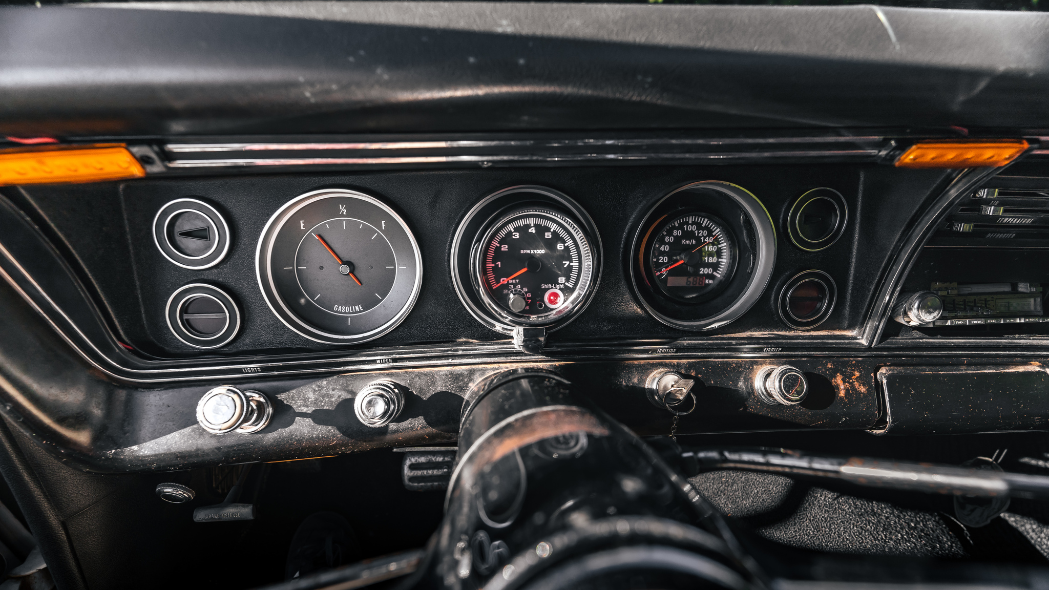 Interiörbild 1967 Chevrolet Bel Air Wagon (24)