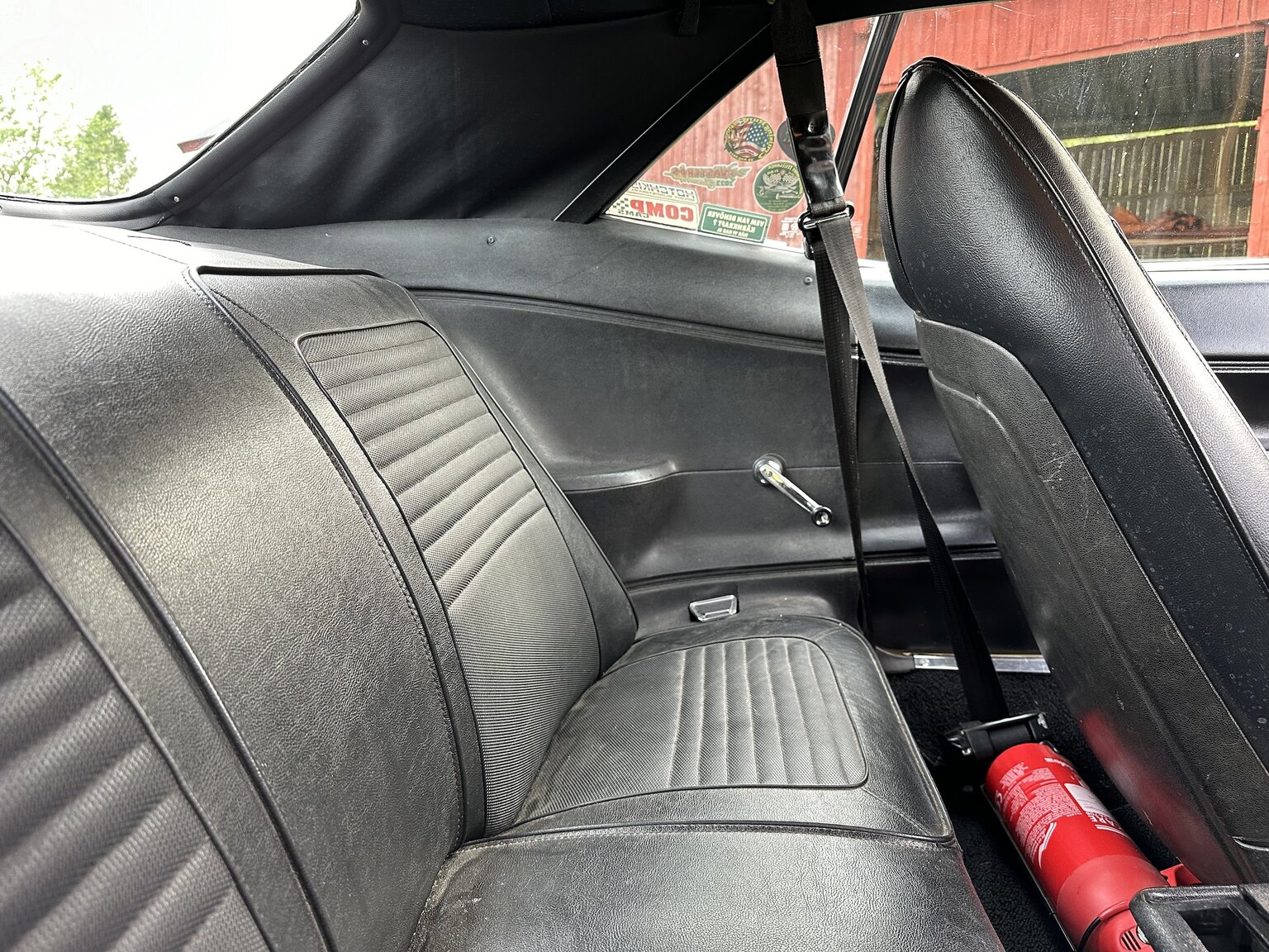 Interiörbild 1970 Plymouth Cuda 383