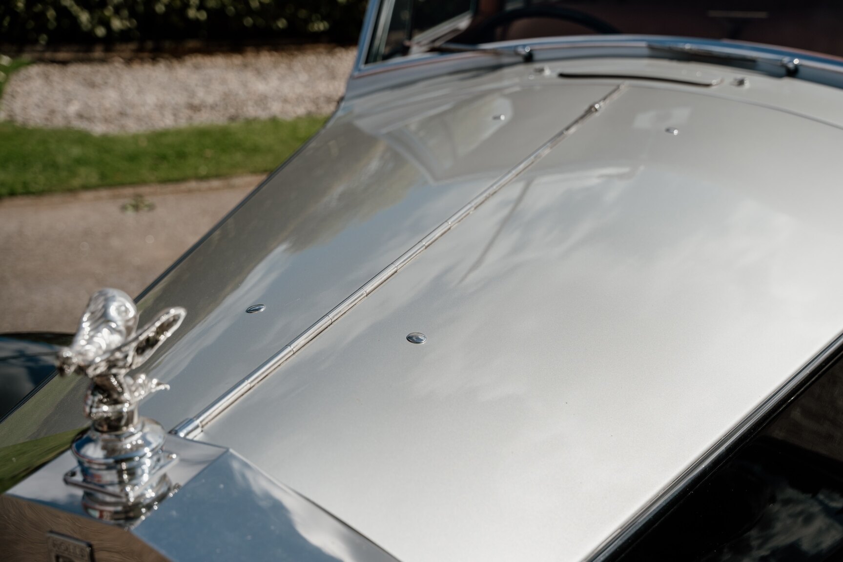 Exteriörbild på 1949 Rolls Royce Silver Wraith