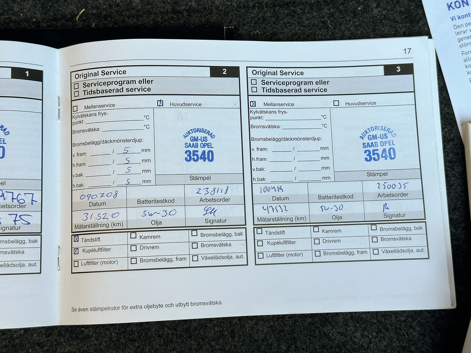 Dokumentation för 2008 SAAB 9-3 Vector 2.0T Cabriolet (11)