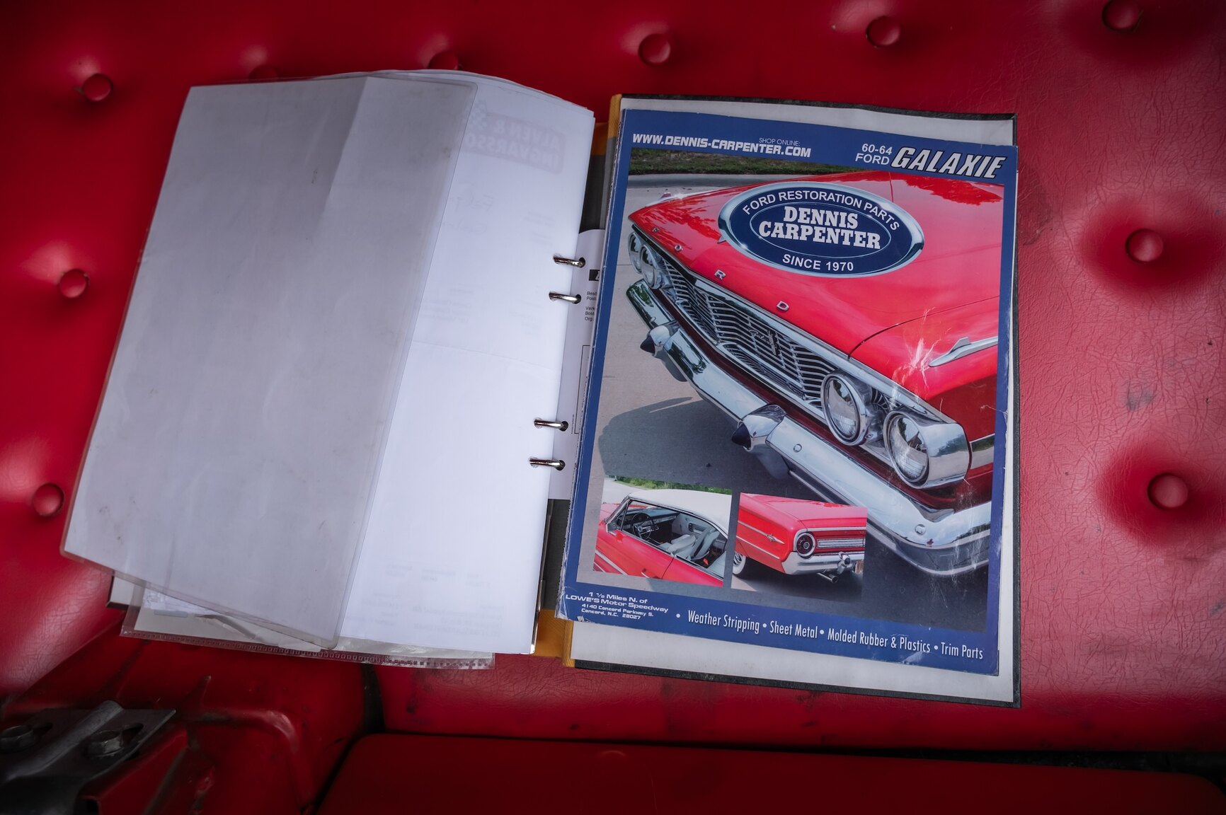 Dokumentation, 1962 Ford Galaxie 500 Sunliner