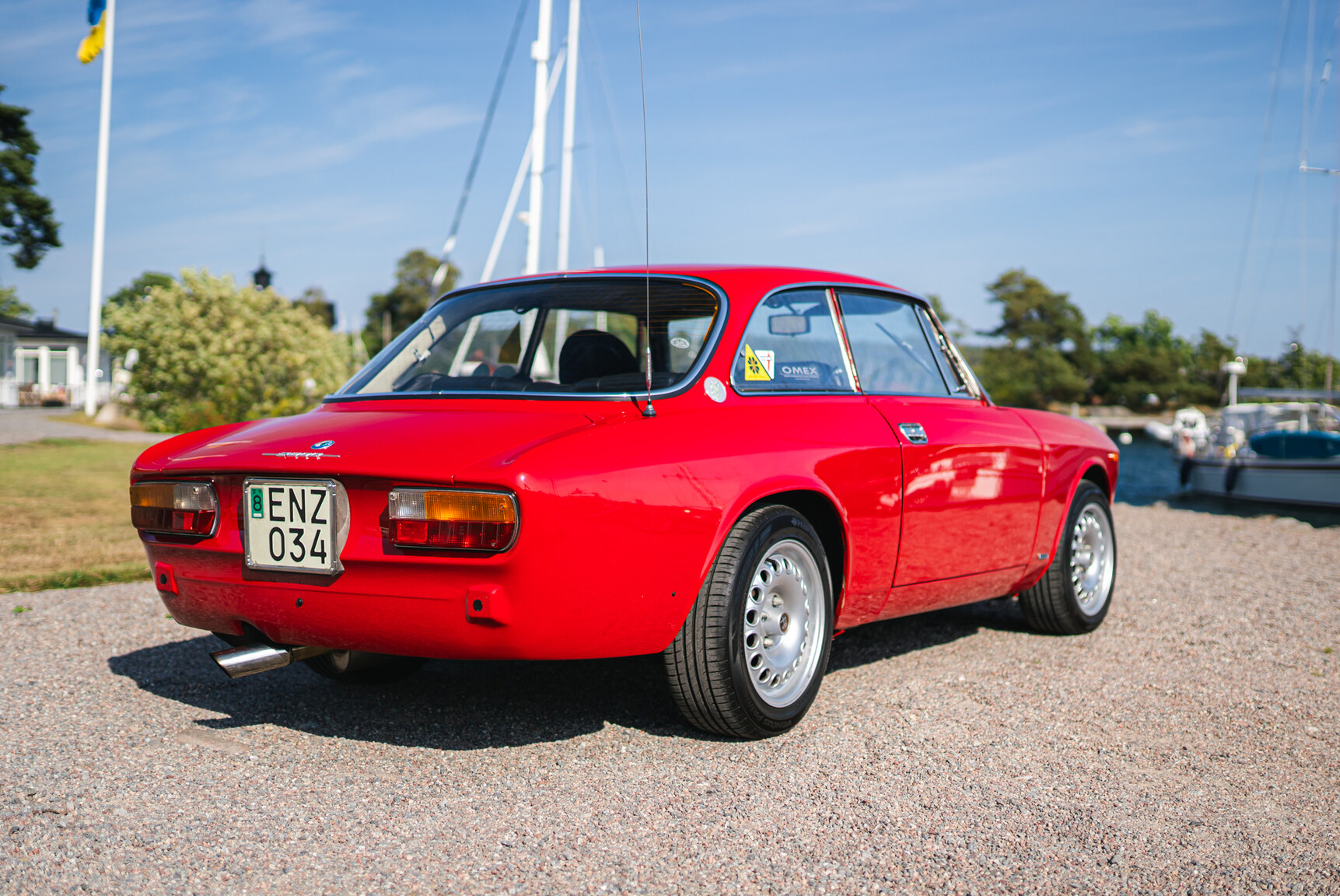 Exteriörbild på 1972 Alfa Romeo 2000 GTV