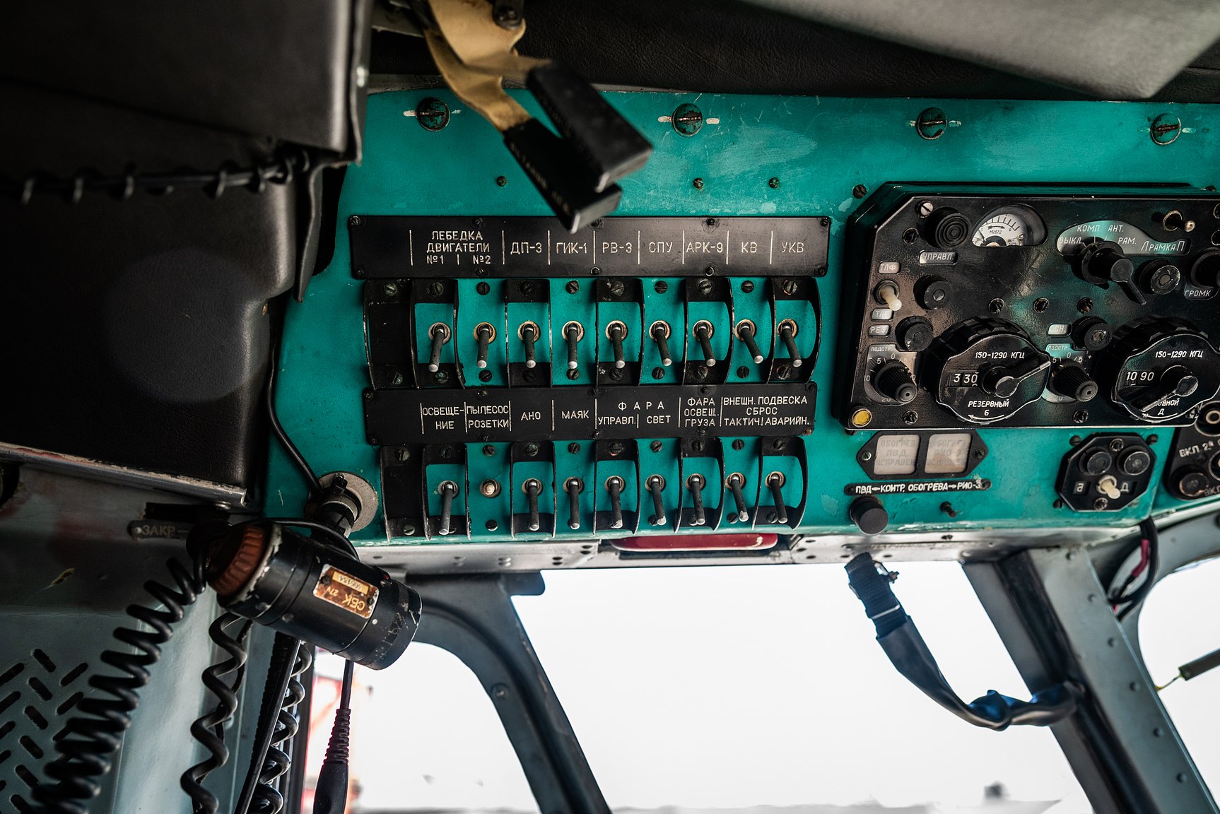 Interiörbild 1974 MIL Mi-2