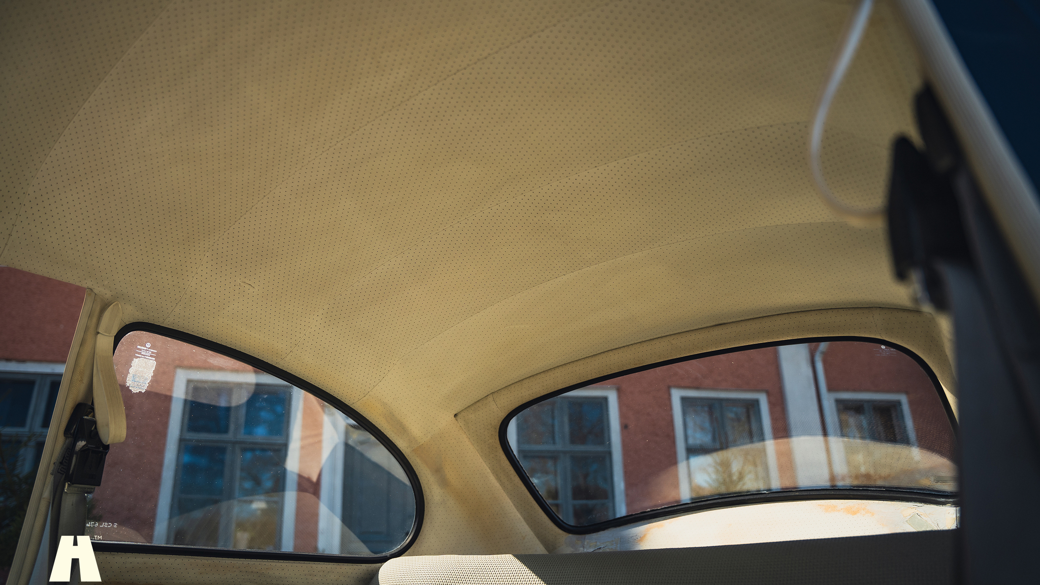 Interiörbild 1967 Volkswagen Beetle