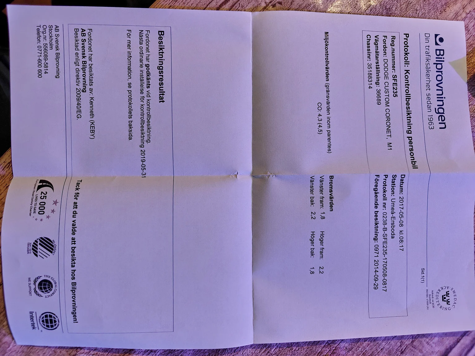 Dokumentation, 1957 Dodge Royal (6)