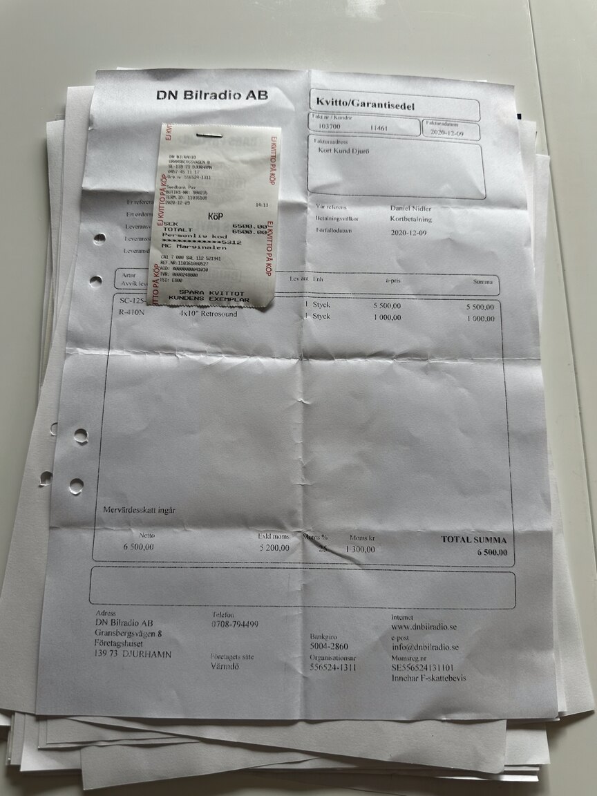 Dokumentation för 1965 Ford Mustang Cabriolet (53)