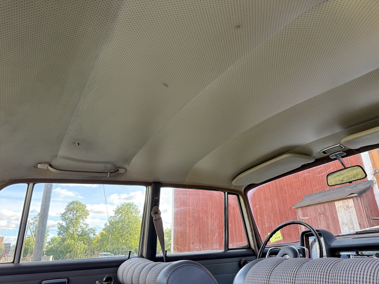 Interiörbild 1967 Mercedes-Benz 200