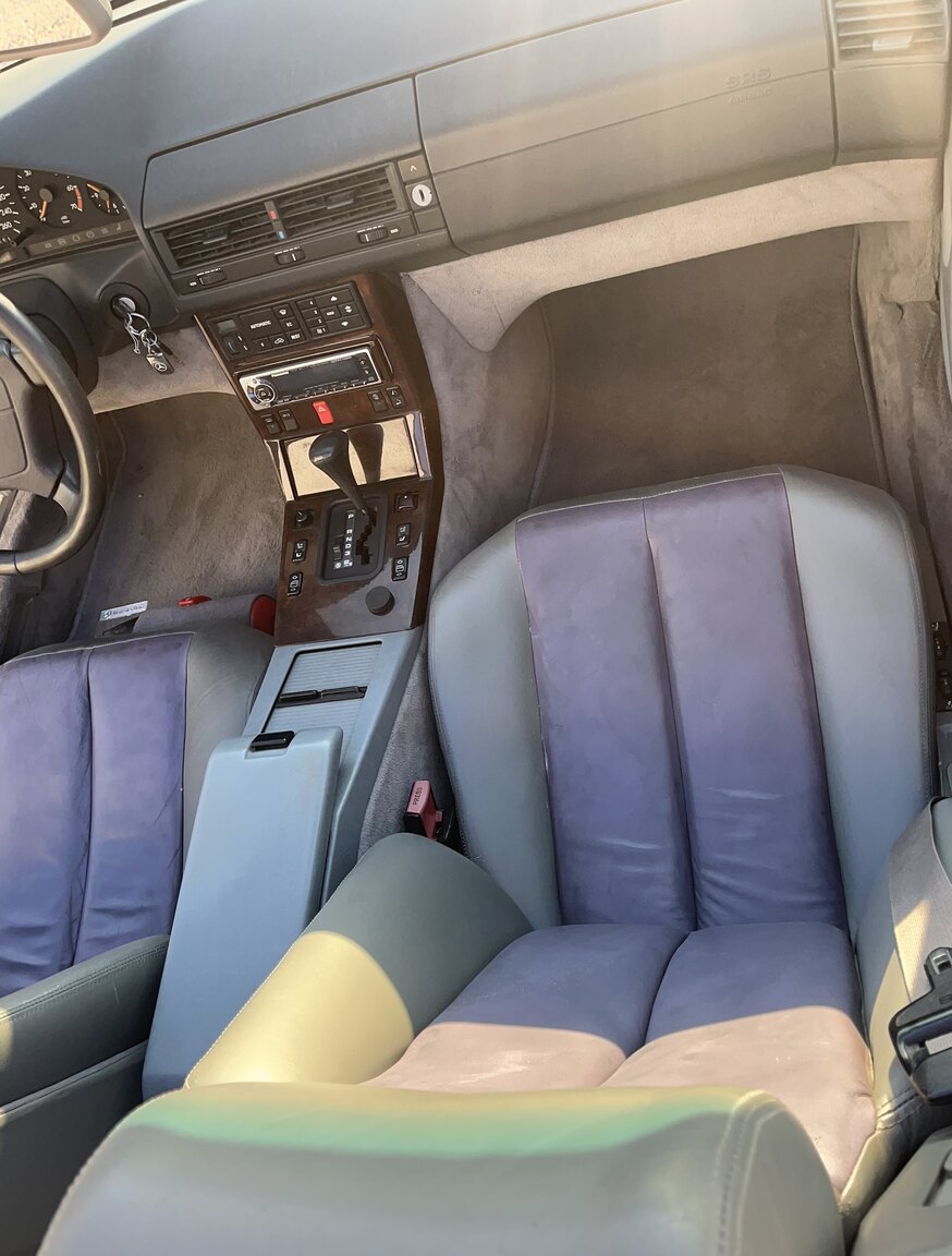 Innenraumfoto von 1992 Mercedes-Benz SL 500