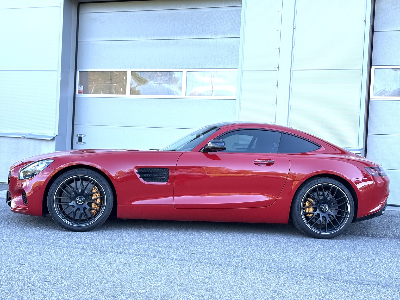 Exterior image of 2015 Mercedes-AMG GT S