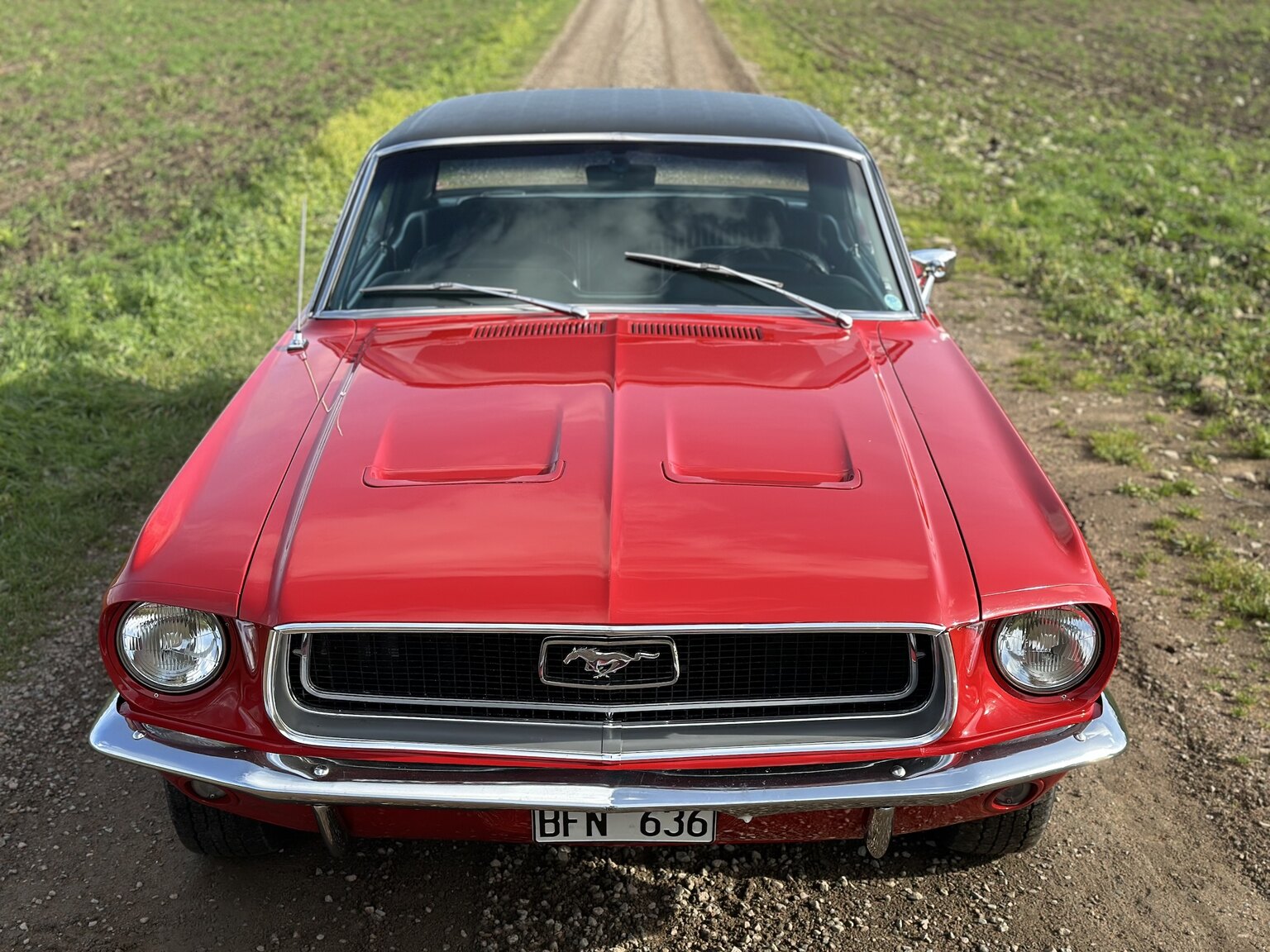 Exterior image of 1968 Ford Mustang Hardtop 3.3