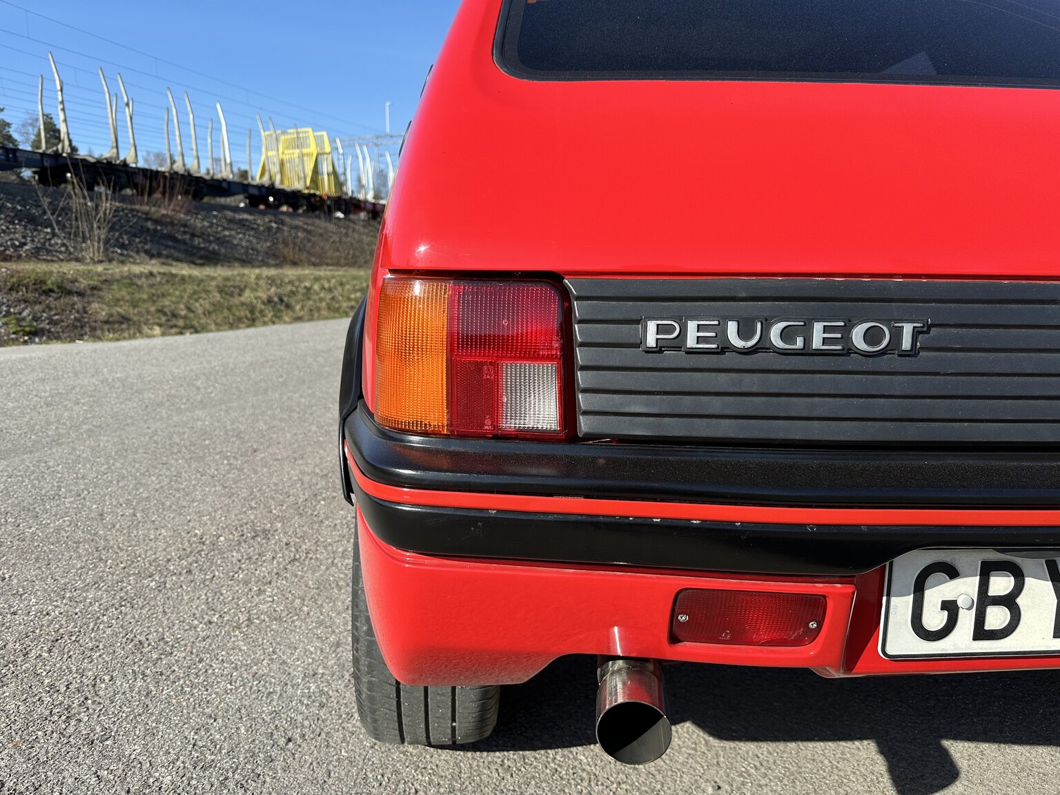 Exterior image of 1989 Peugeot 205 GTI
