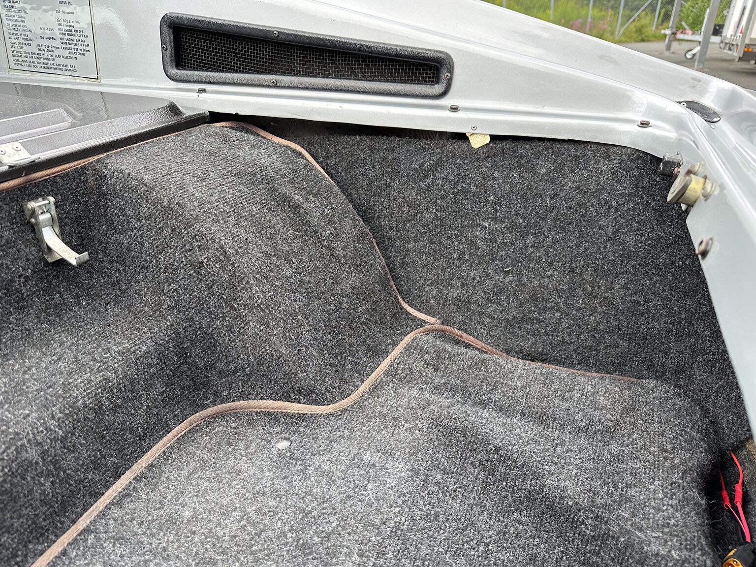 Interior image of 1987 Lotus Esprit S3