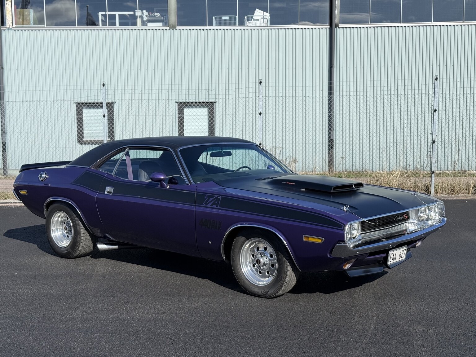Exteriörbild på 1970 Dodge Challenger T/A 440 cui