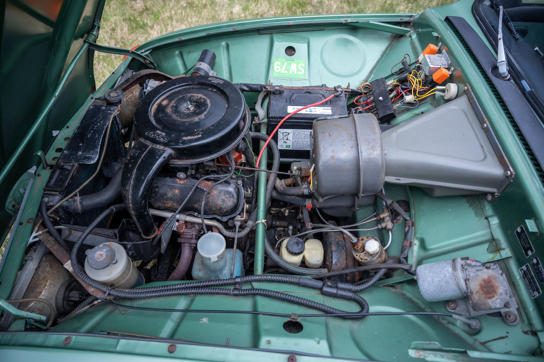 1979 Saab 96 GL, Mekanik