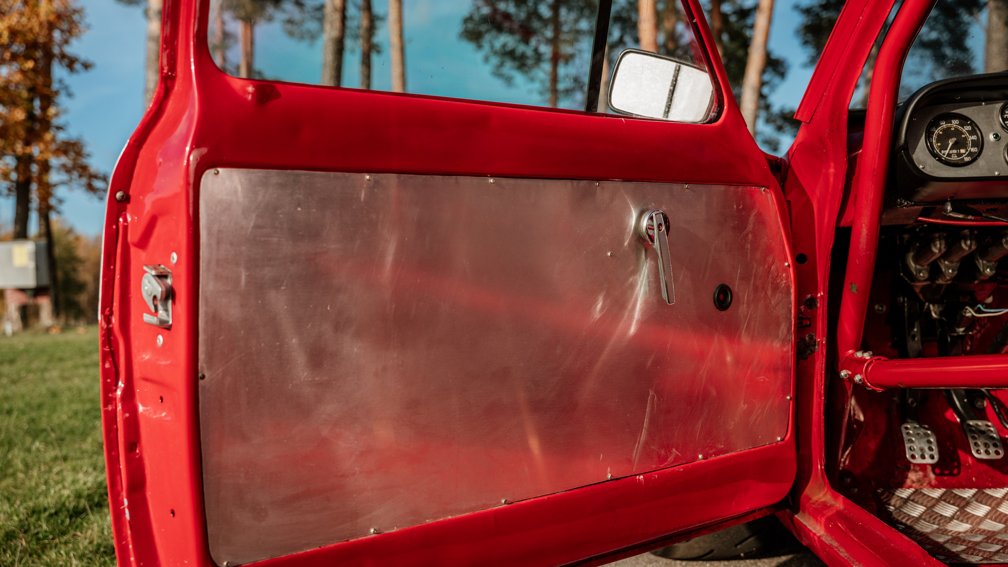 Interiörbild 1972 Ford Escort MK1 Mexico