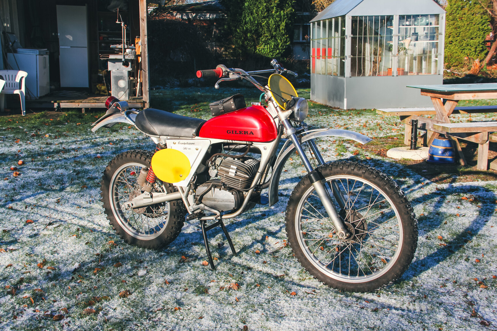 Exteriörbild på 1967 Gilera 50cc Competizione (2)