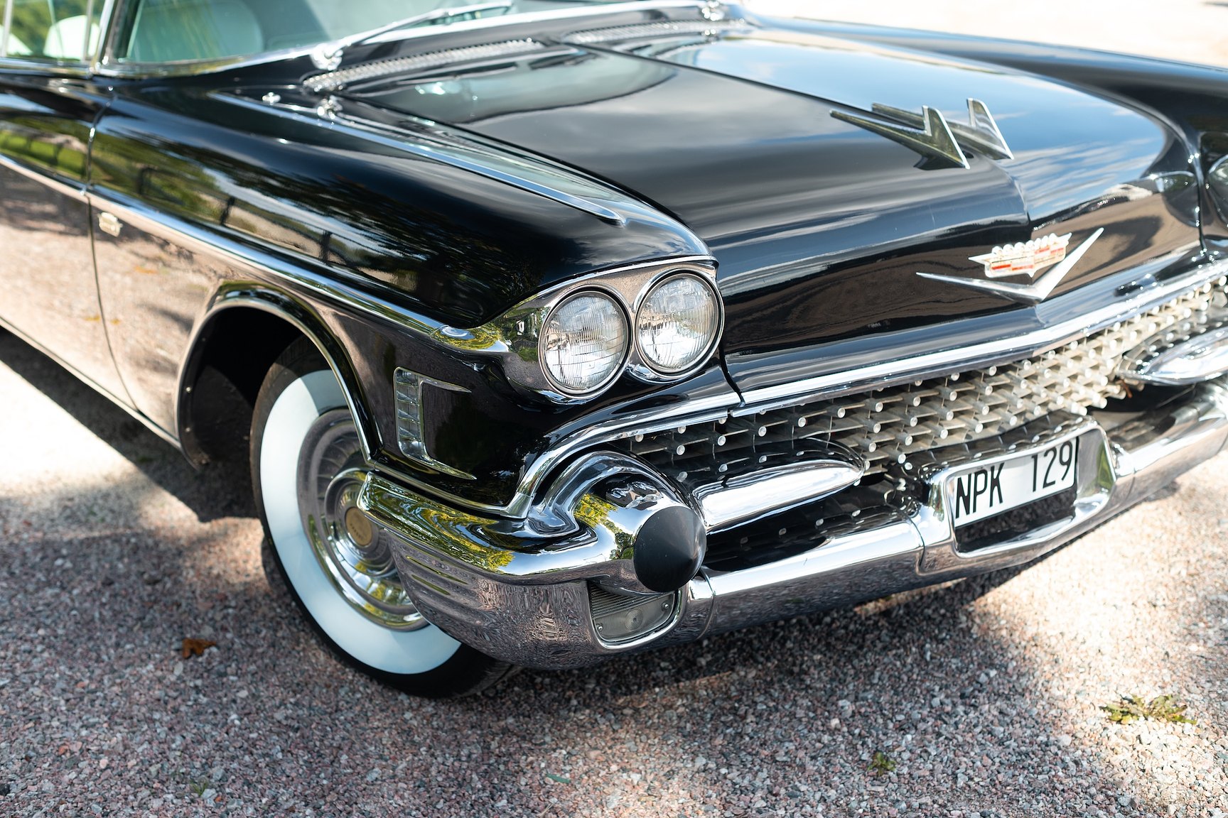 Exteriörbild på 1958 Cadillac Coupe de Ville